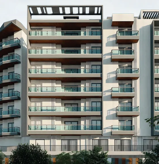 Modern building